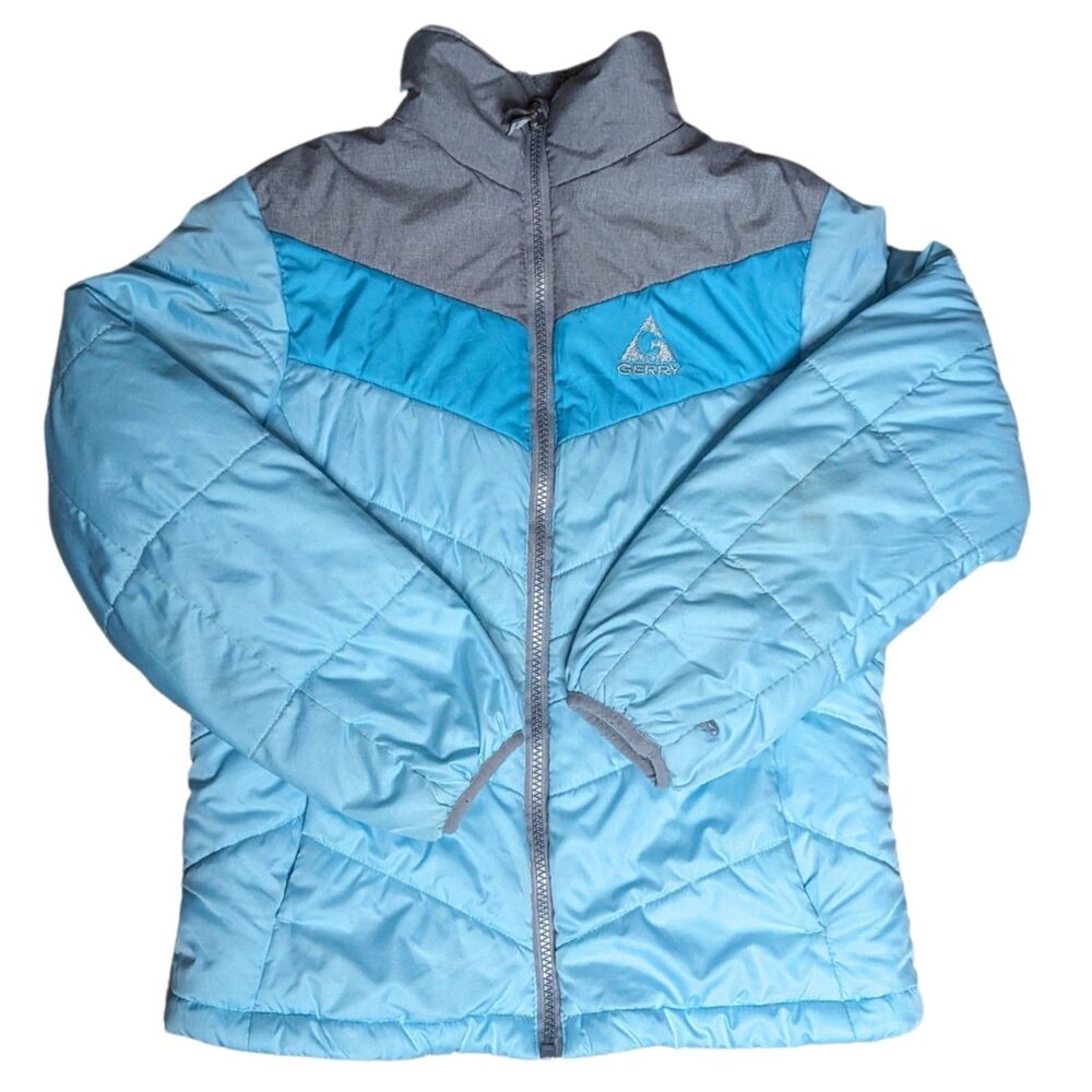 Gerry Blue Puffer Jacket Size Kids Medium